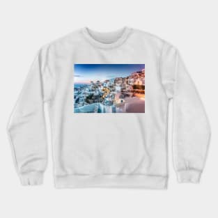 Santorini, Greece Crewneck Sweatshirt